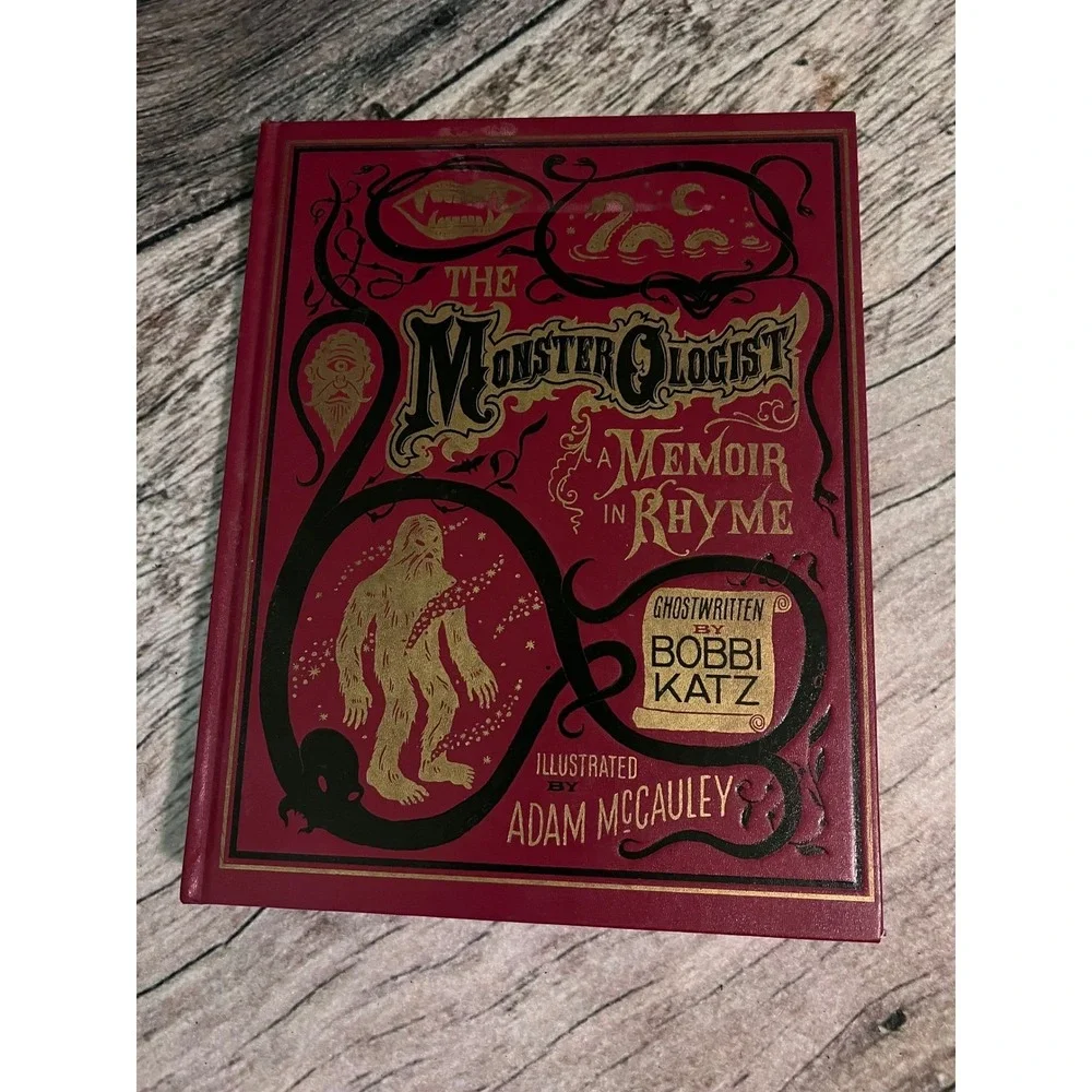 The Monsterologist A Memoir In Rhyme Bobbi Katz Adam McCauley‎ Hardcover 2009